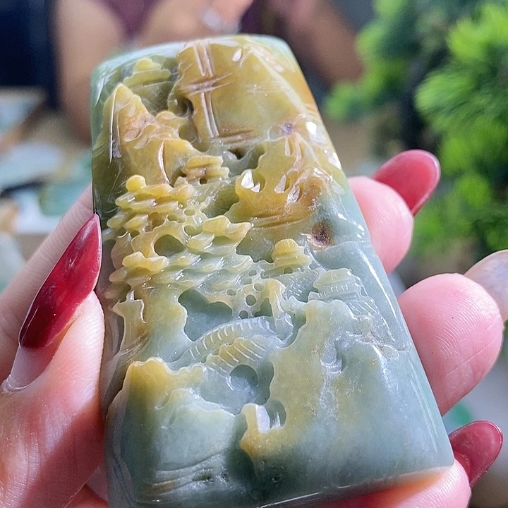 【闪购商品】翡翠挂件未镶嵌山水