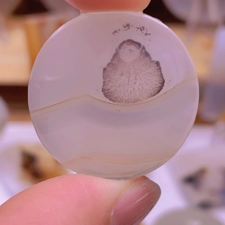 玛瑙/玉髓未镶嵌吊坠(不含链)