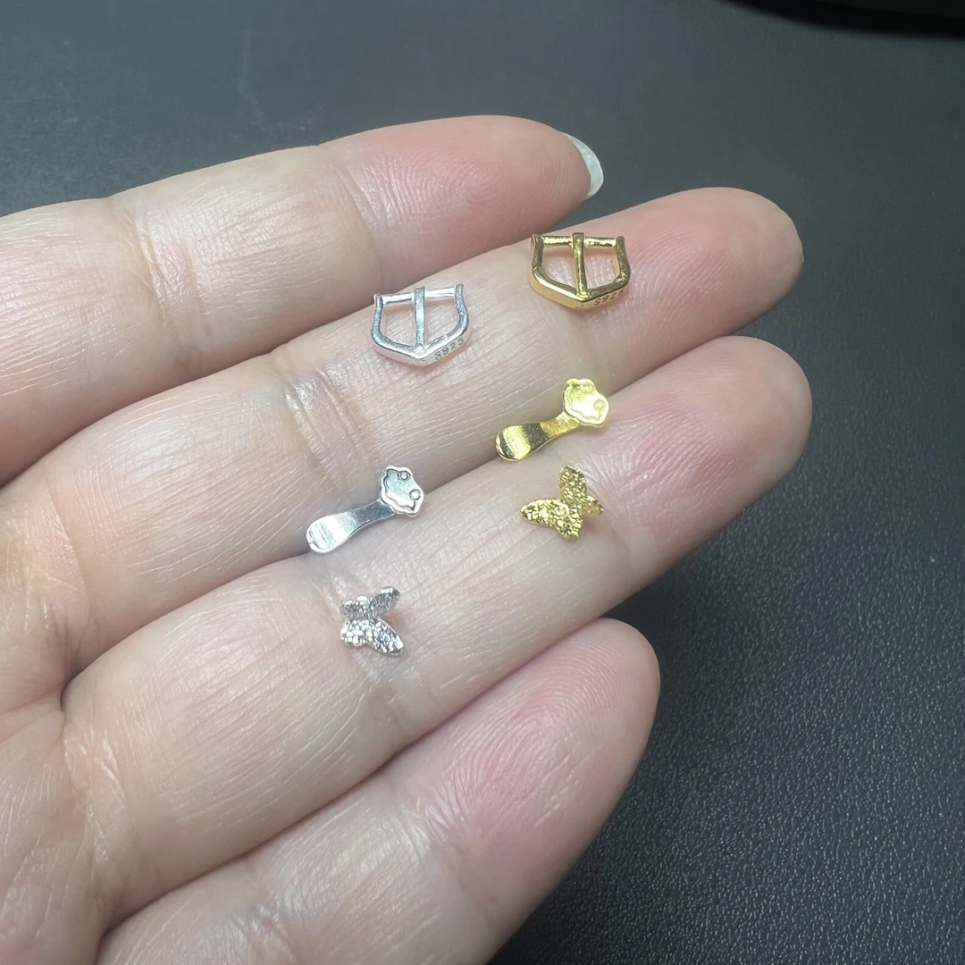 925银银制品 925银芝麻珠手链尾扣（无特殊说明都是单个价格），精致