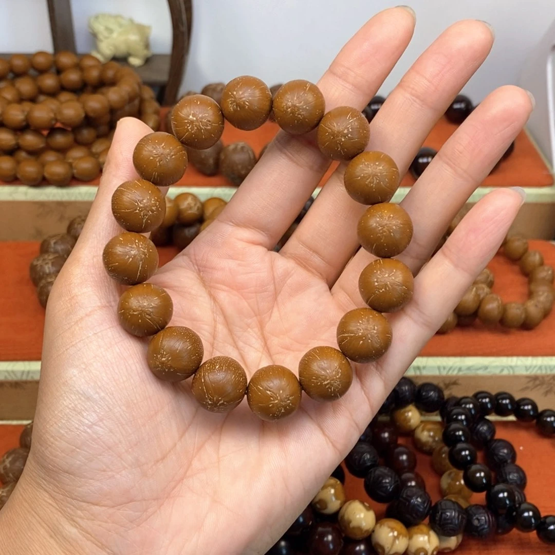 紫金鼠手串15小金豆