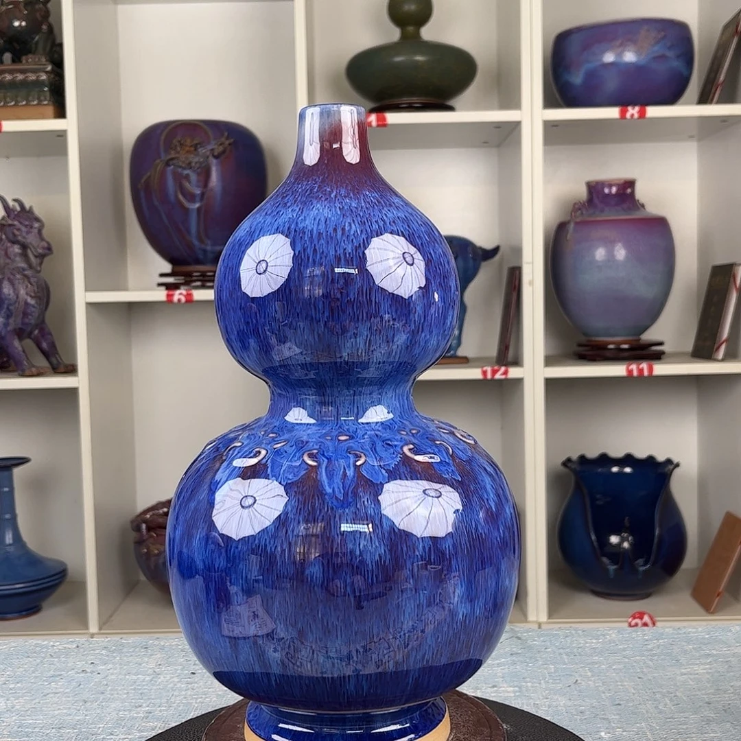 瓷片摆件……葫芦 福禄，