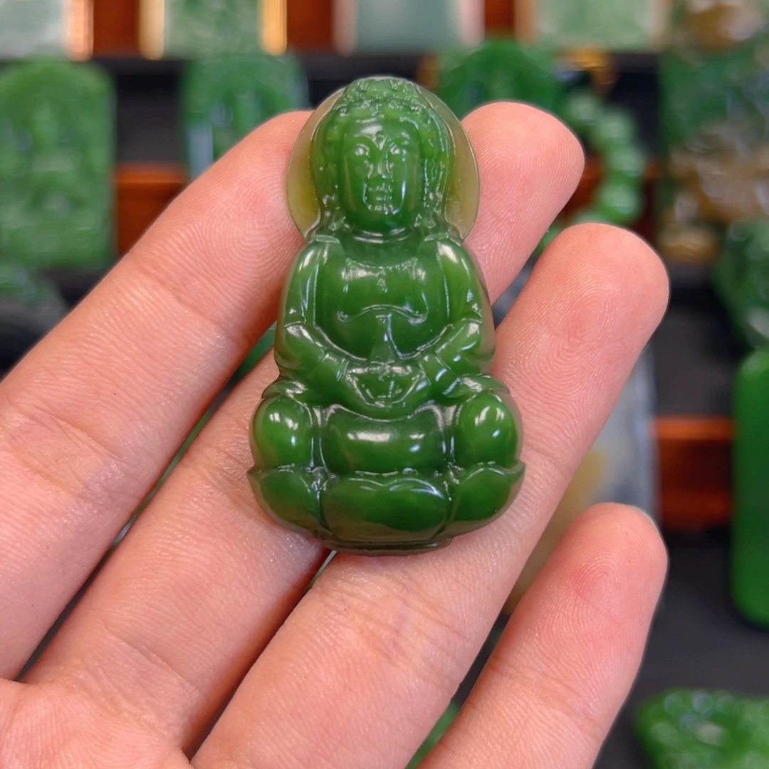 快***子颈饰未镶嵌和田玉