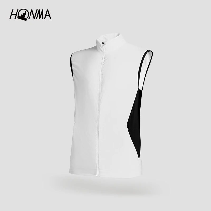 【专业高尔夫】HONMA防风男士马甲弹力防水轻便HMKX320R513