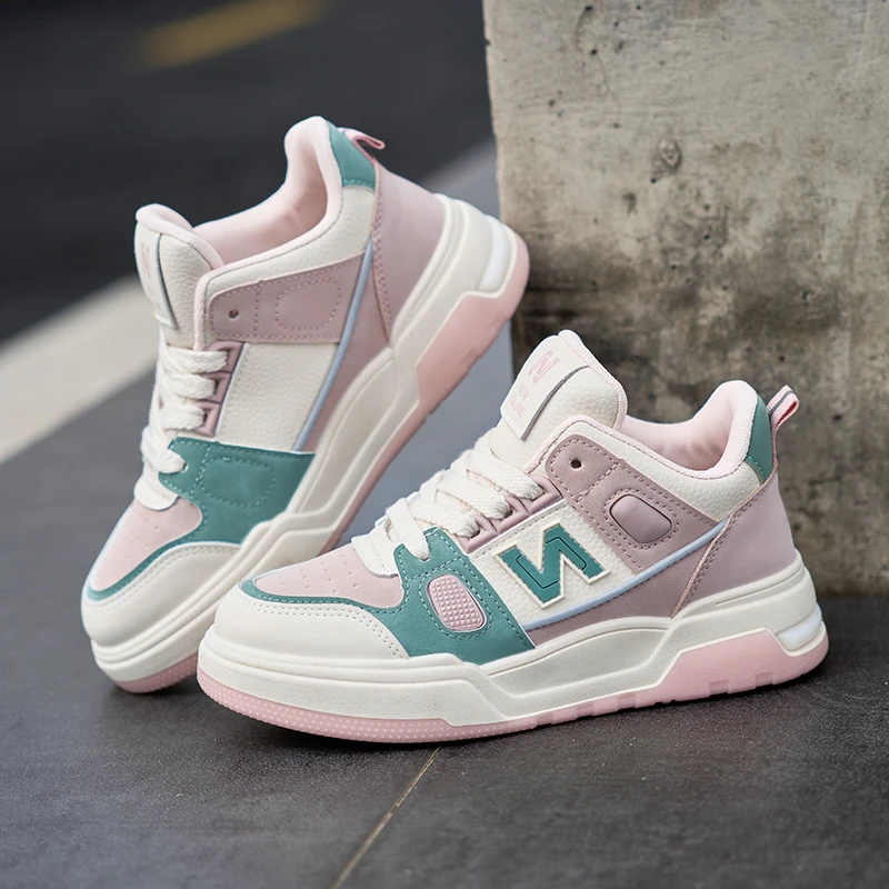 新百伦/NEW BOLUNE高帮厚底时尚休闲鞋Y017