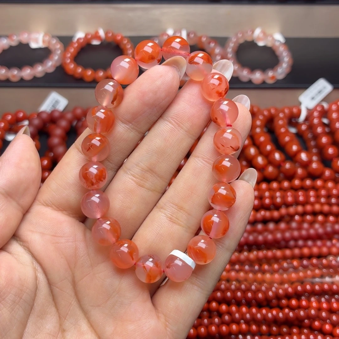 *****南红玛瑙未镶嵌天然南红玛瑙手串