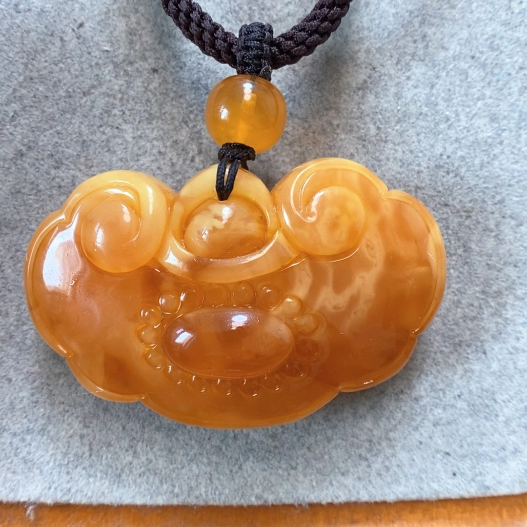 未镶嵌颈饰蜜蜡蜜蜡