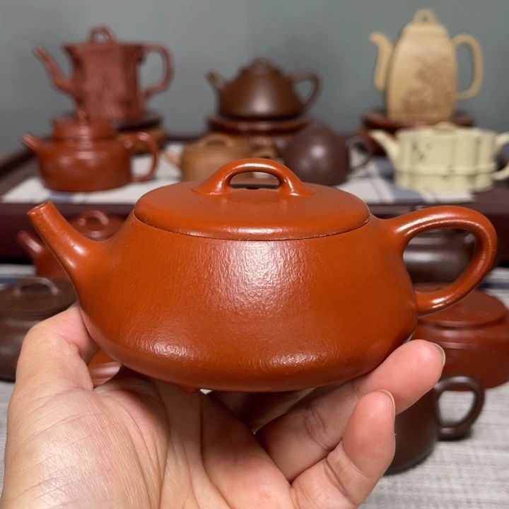 紫砂茶壶全手工制作210cc