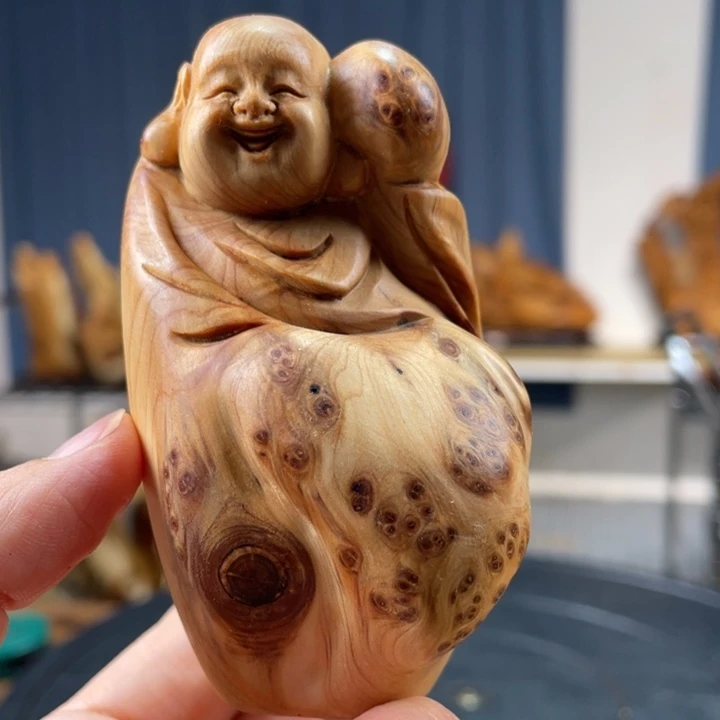 柏木（崖柏）手把件