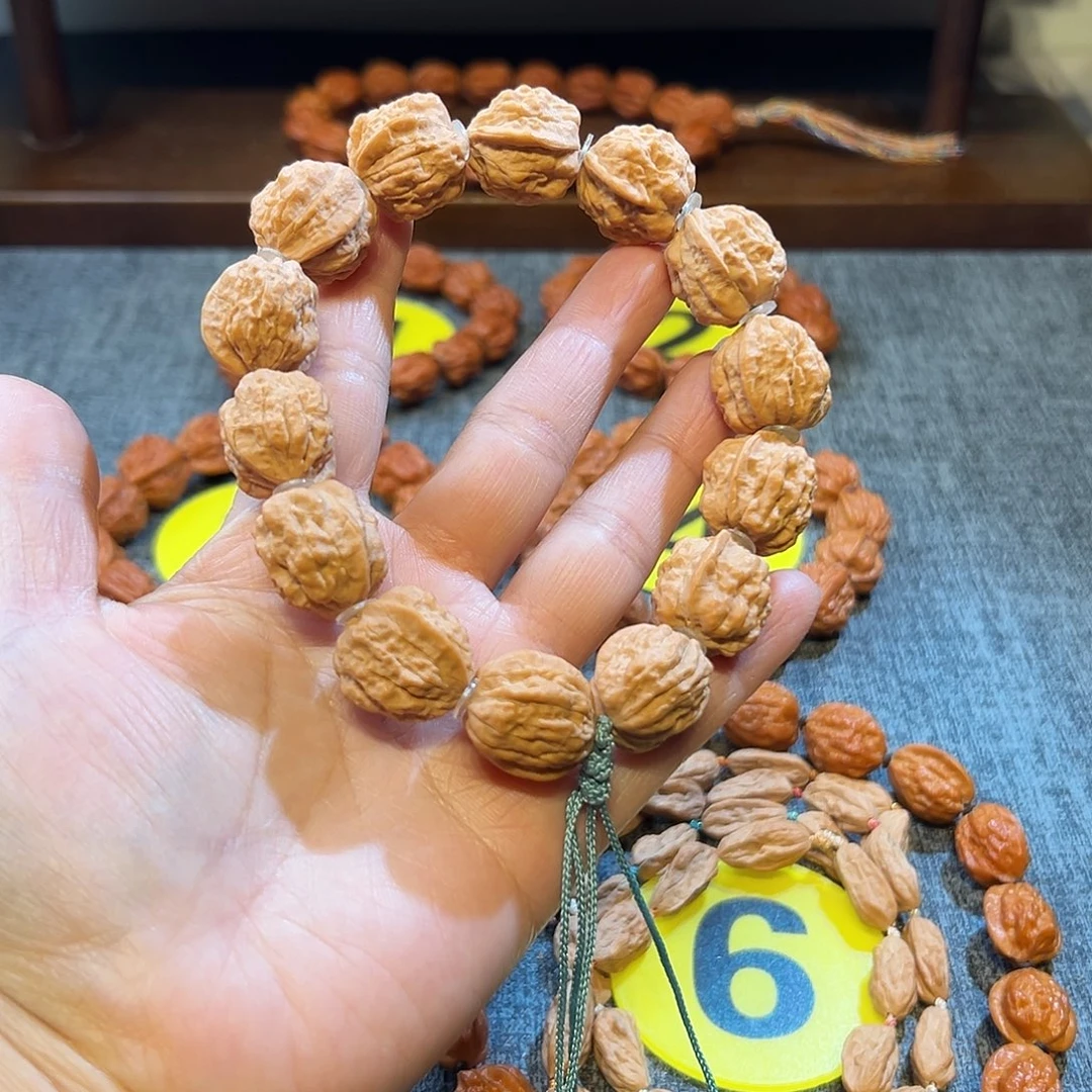 文玩核桃手串小金蟾