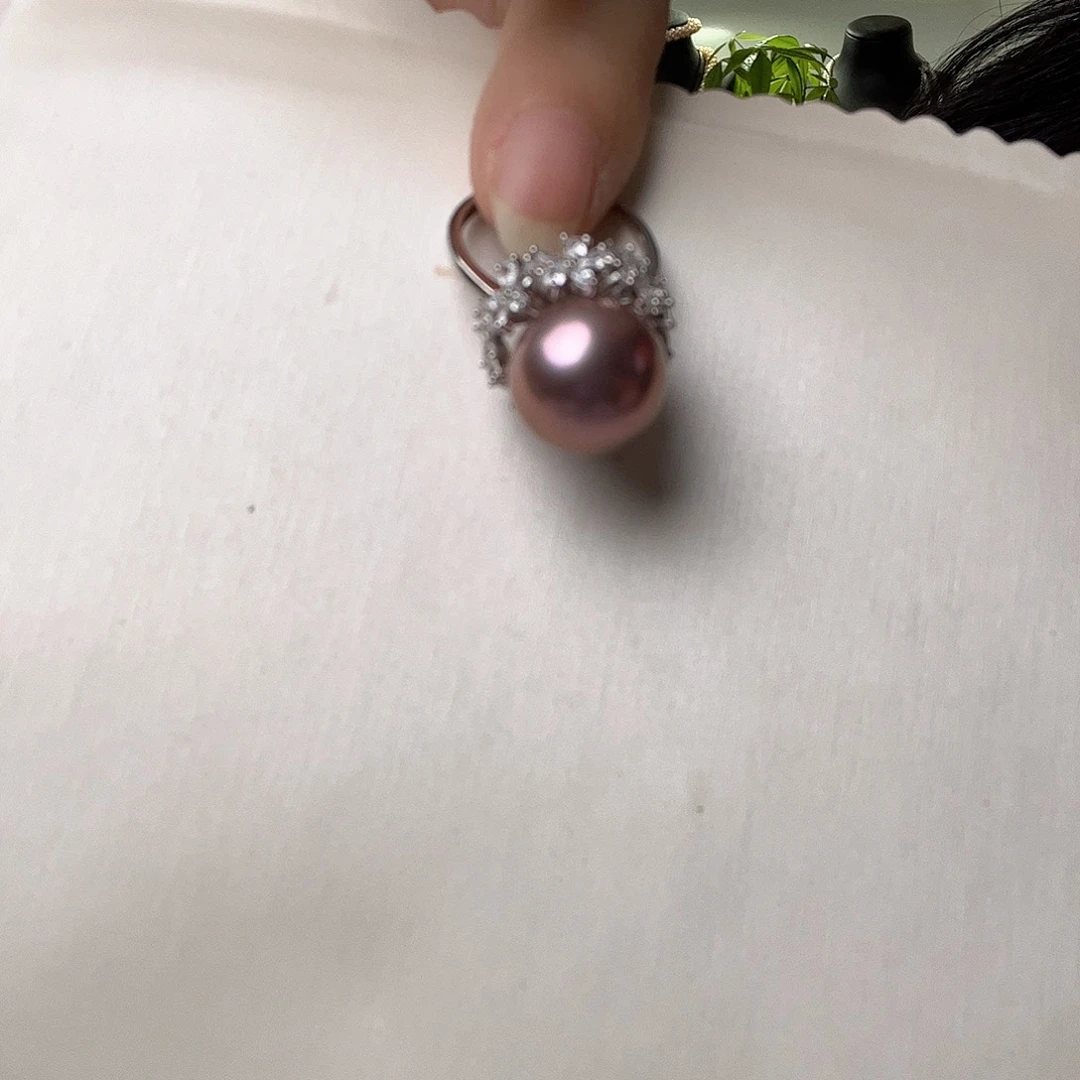 戒指未镶嵌淡水珍珠