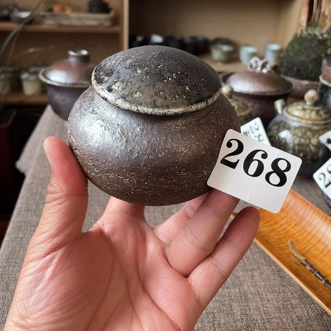 268号柴烧茶叶罐茶叶罐