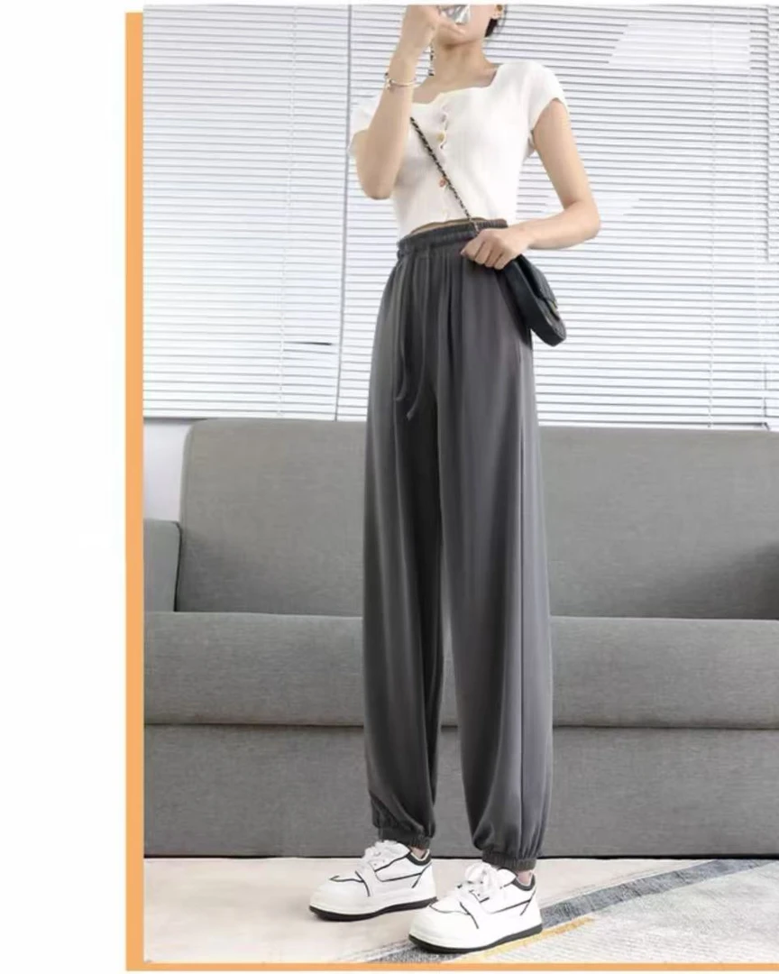 【P•T意法-画树】NN3036-时尚女装休闲裤显瘦高腰