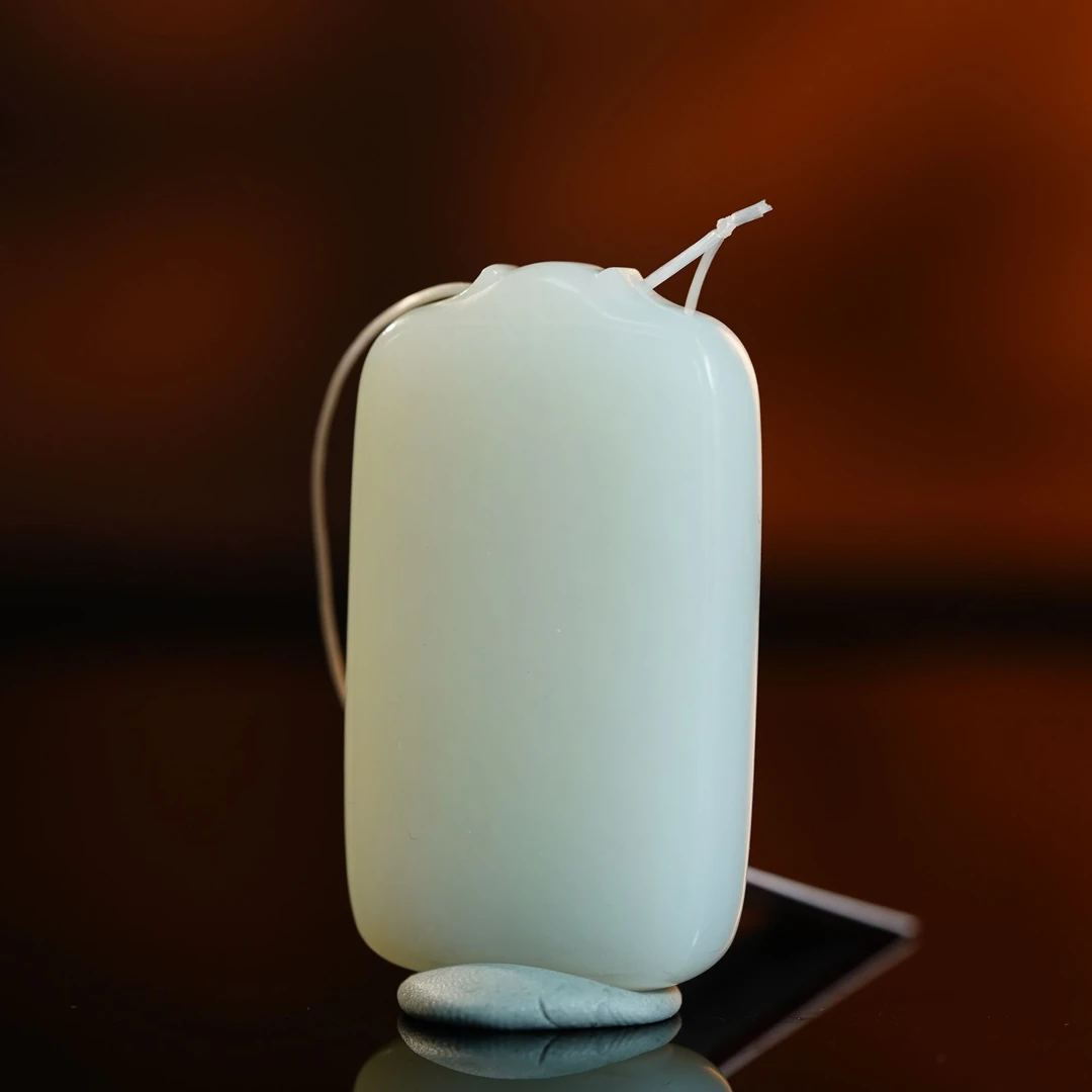 和田白玉无事牌 44.5g L251027043