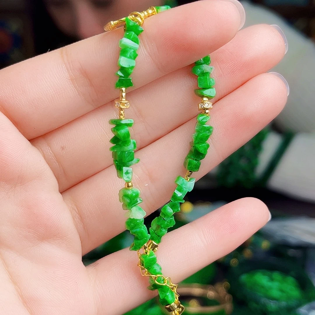 颈饰未镶嵌翡翠多样性