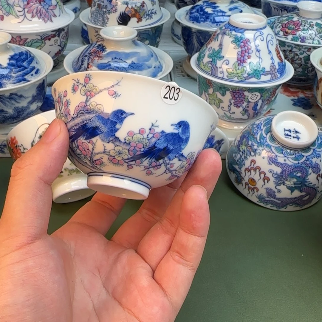 汁***礼彦祖纯手工手绘茶具203