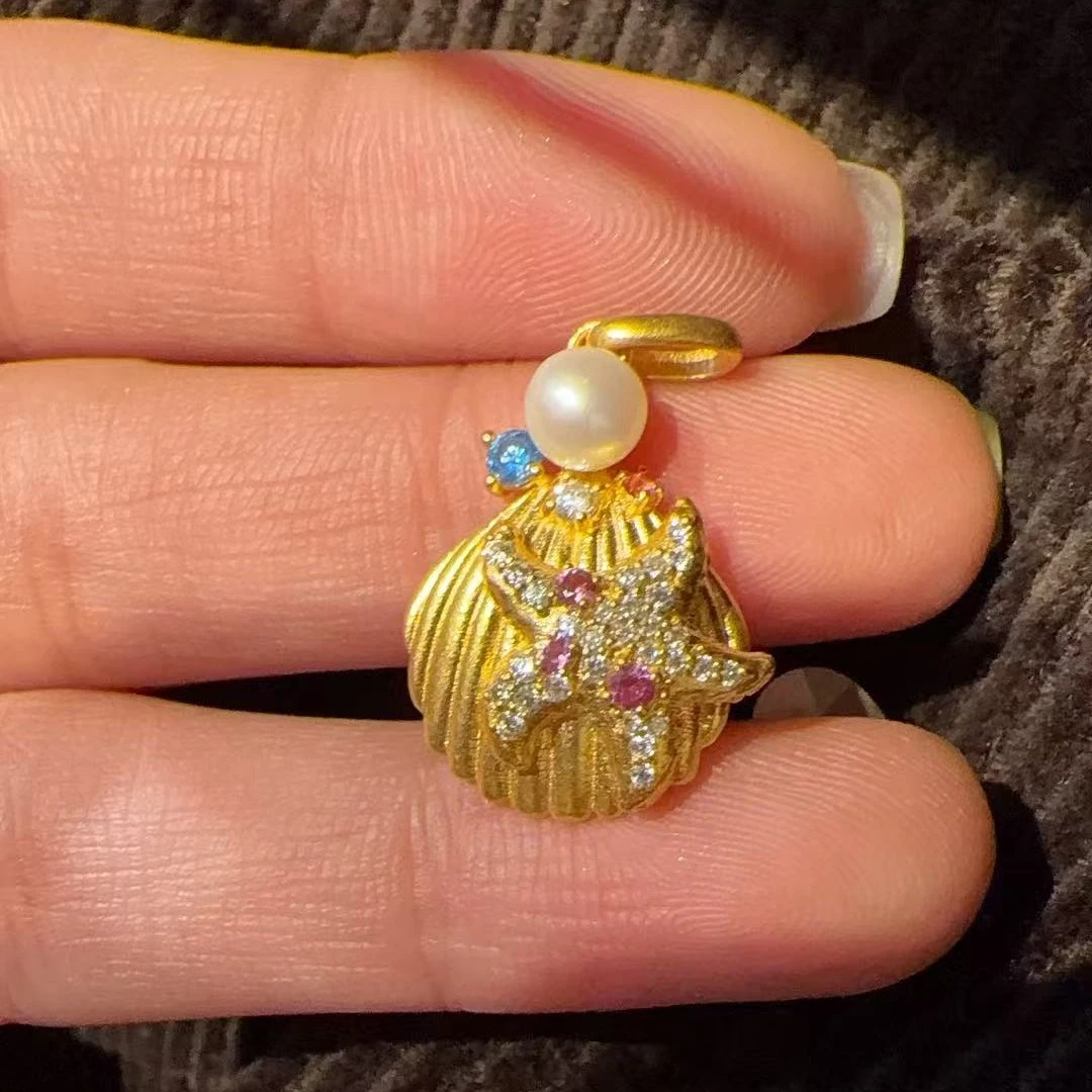 足金999吊坠    4.89克