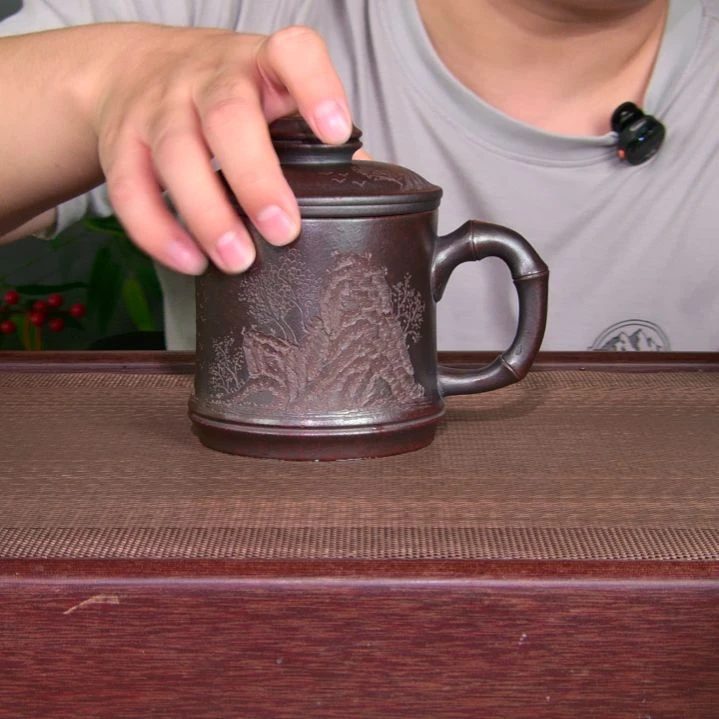 茶杯紫砂高货放漏