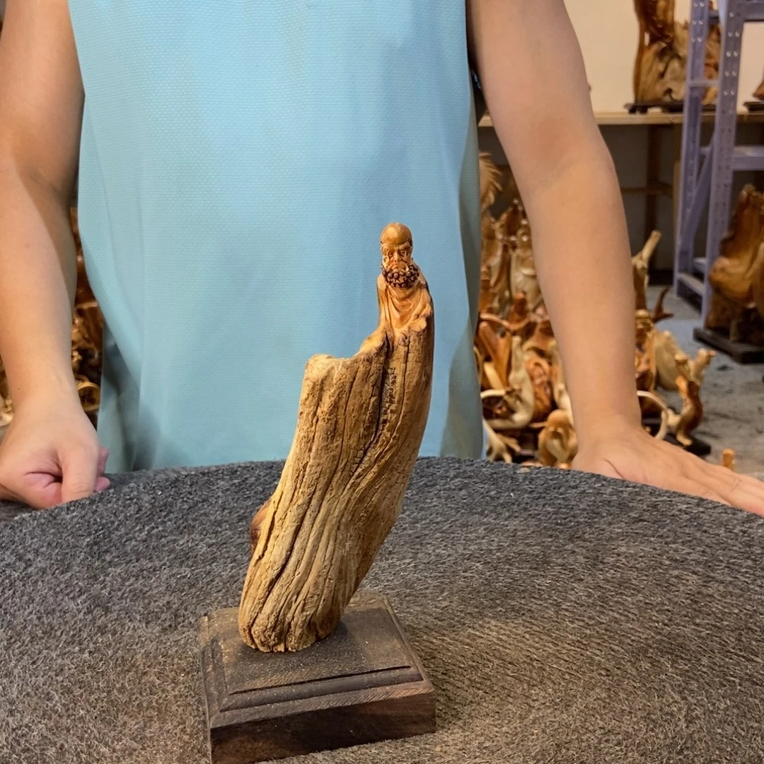 柏木（崖柏）太行崖柏根雕摆件