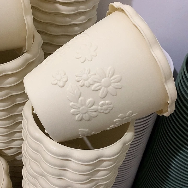 浮雕口18高17米白5个无托