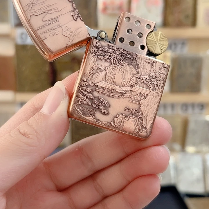 佐罗二代902S盔甲紫铜山水外壳+1紫色官二代内胆