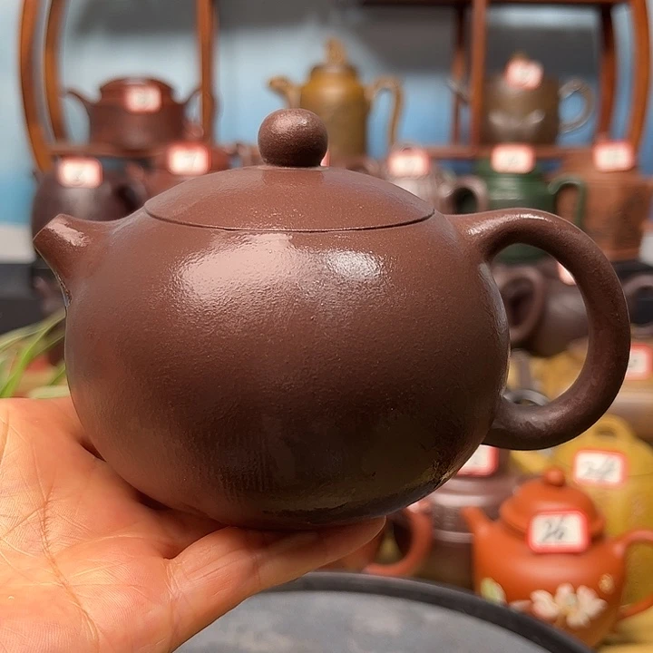 茶壶紫砂微瑕不带证书礼盒300cc