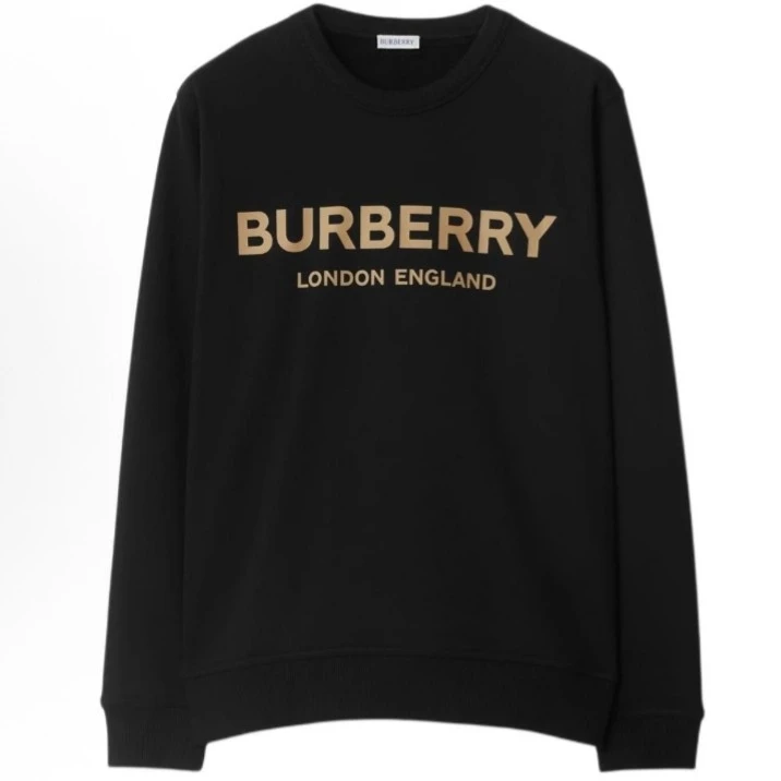 未使用 BURBERRY/博柏利 (承禾)Burberry 黑色 金色字母长袖卫衣