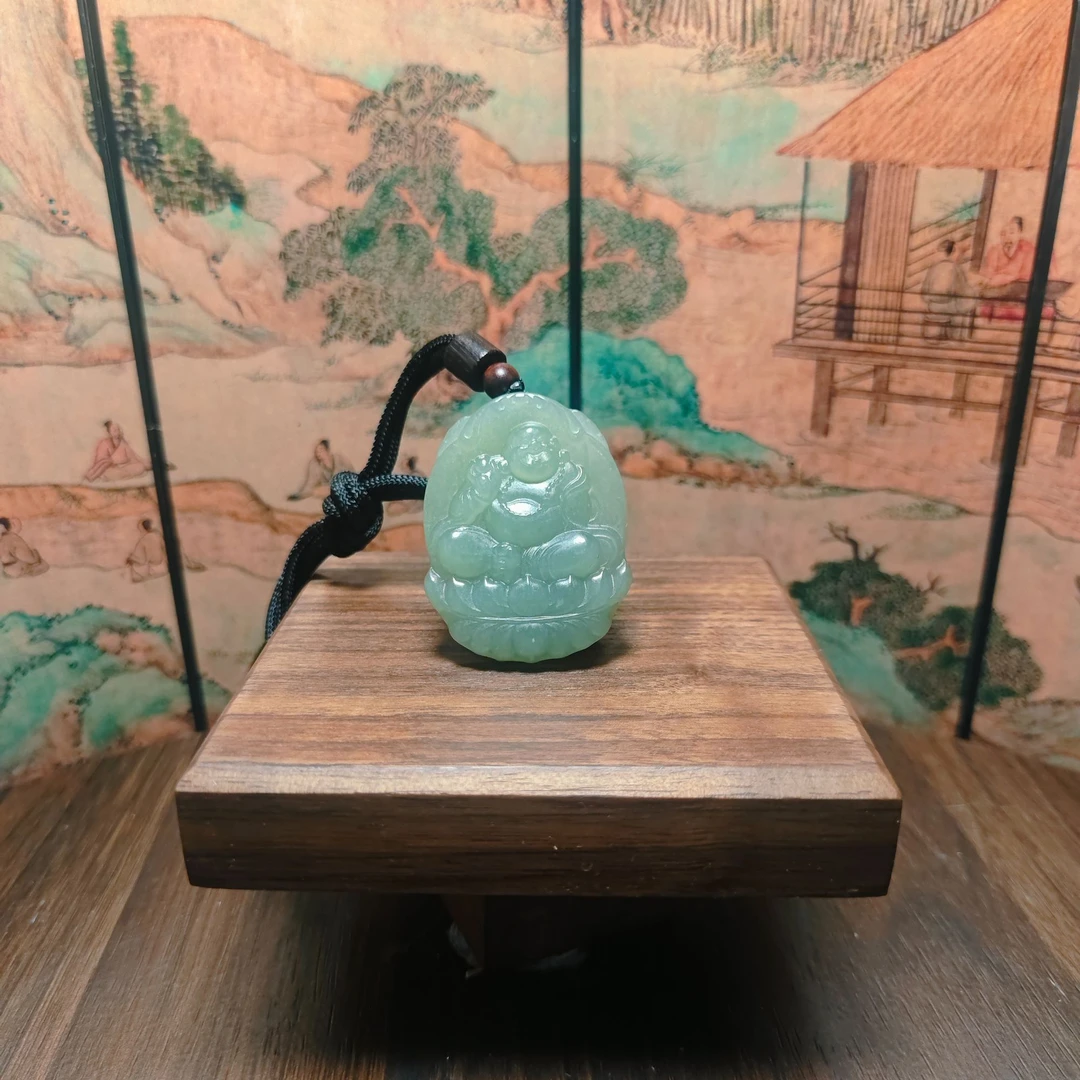 N和田玉佛公吊坠0441