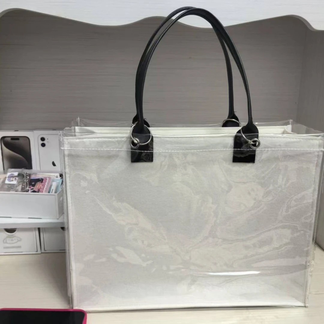 自制演唱会托特包藏支架灯牌应援棒暗格包包手提包包女包大号