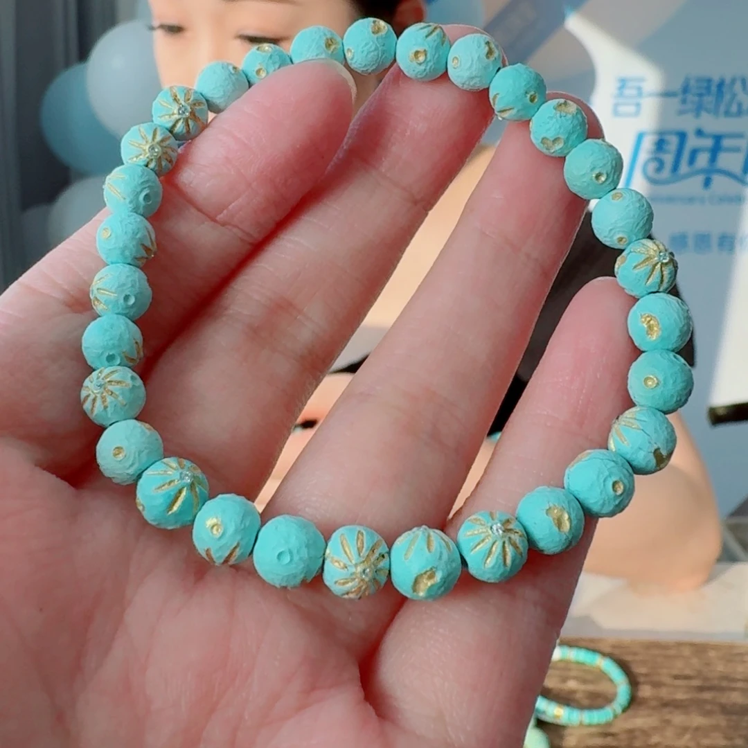 未镶嵌绿松石珠宝奇石