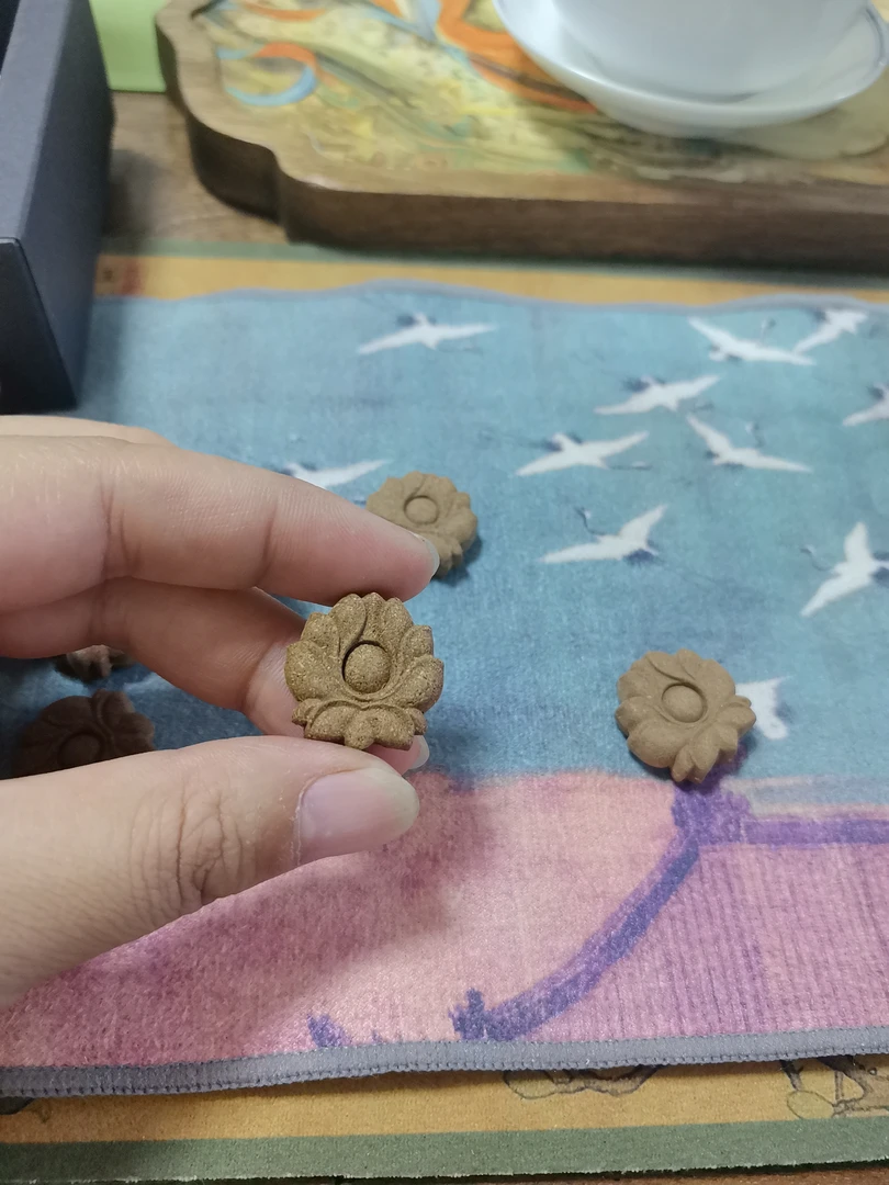 非金属木质吊坠 618福利款，合香小莲花，吊坠，背云