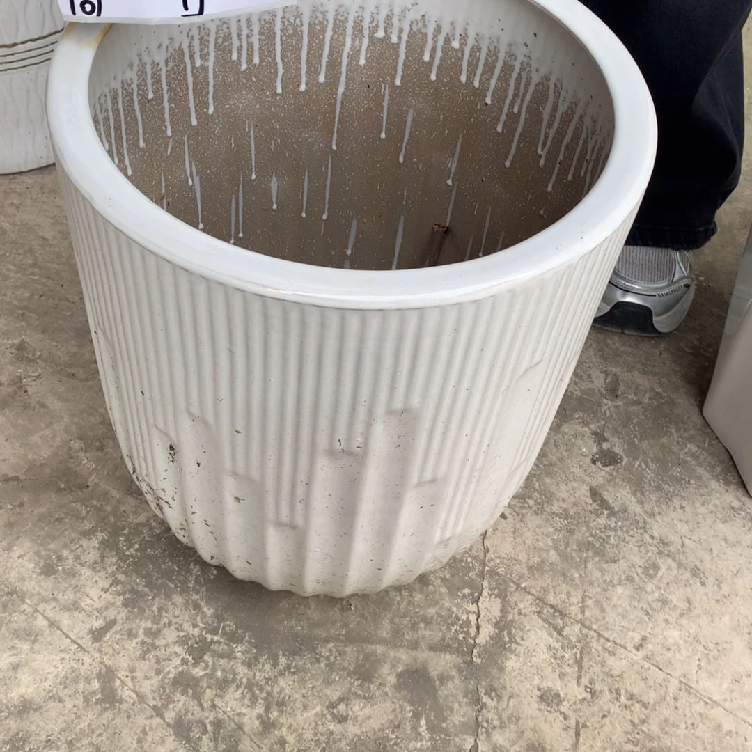 瑕疵高温陶瓷花盆