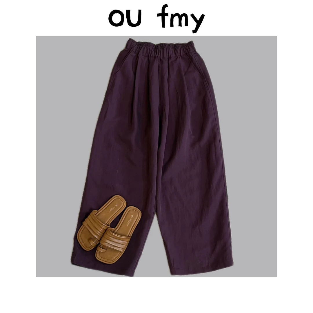 FY3281 夏款潮流直筒宽松街头复古工装休闲裤