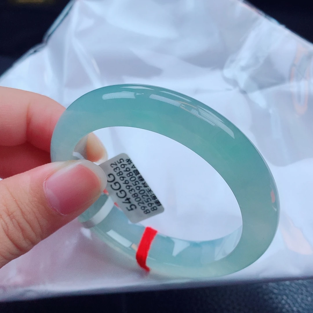 翡翠手镯未镶嵌天然缅甸翡翠A货手镯