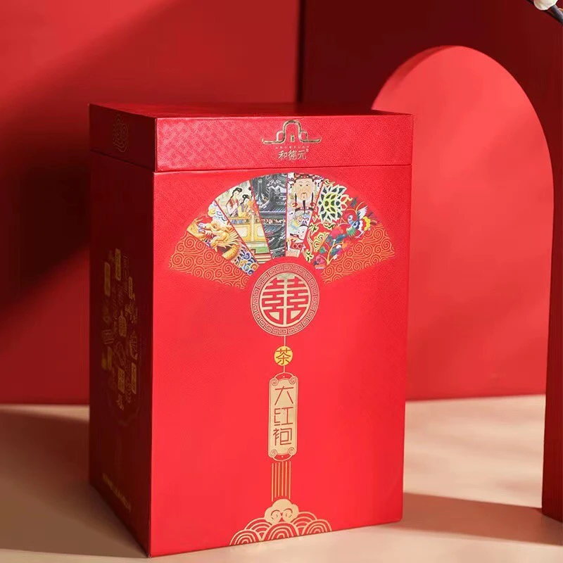 和德元喜茶大红袍武夷山大红袍送礼长辈大红袍茶叶一斤装乌龙茶