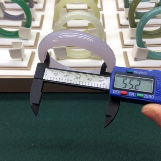 藕粉色正圈55圈口