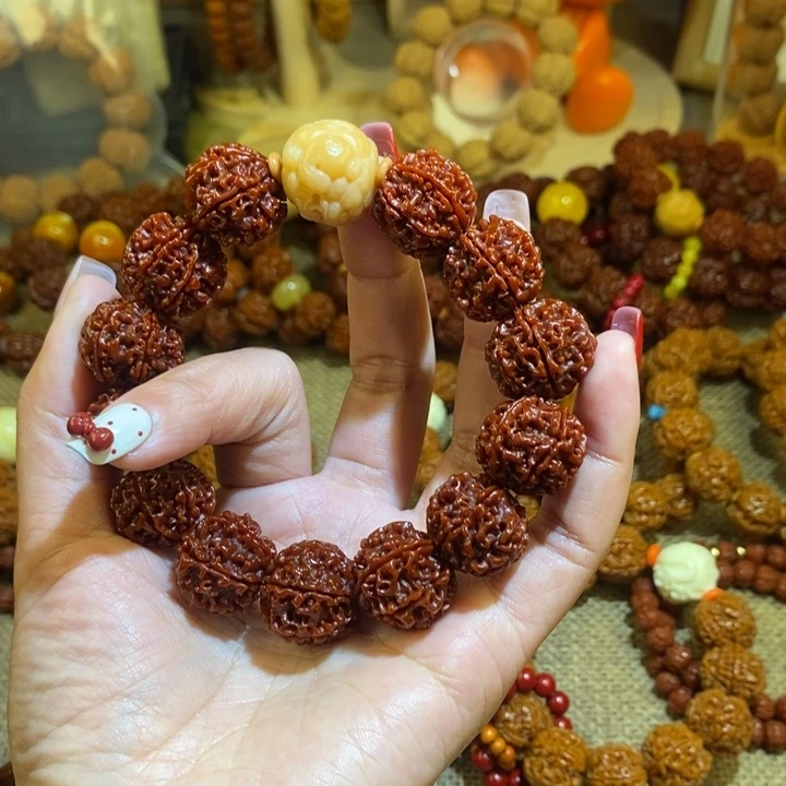 金刚菩提手串206玉华貔貅