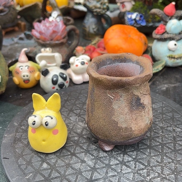 买盆送摆件，茶宠，