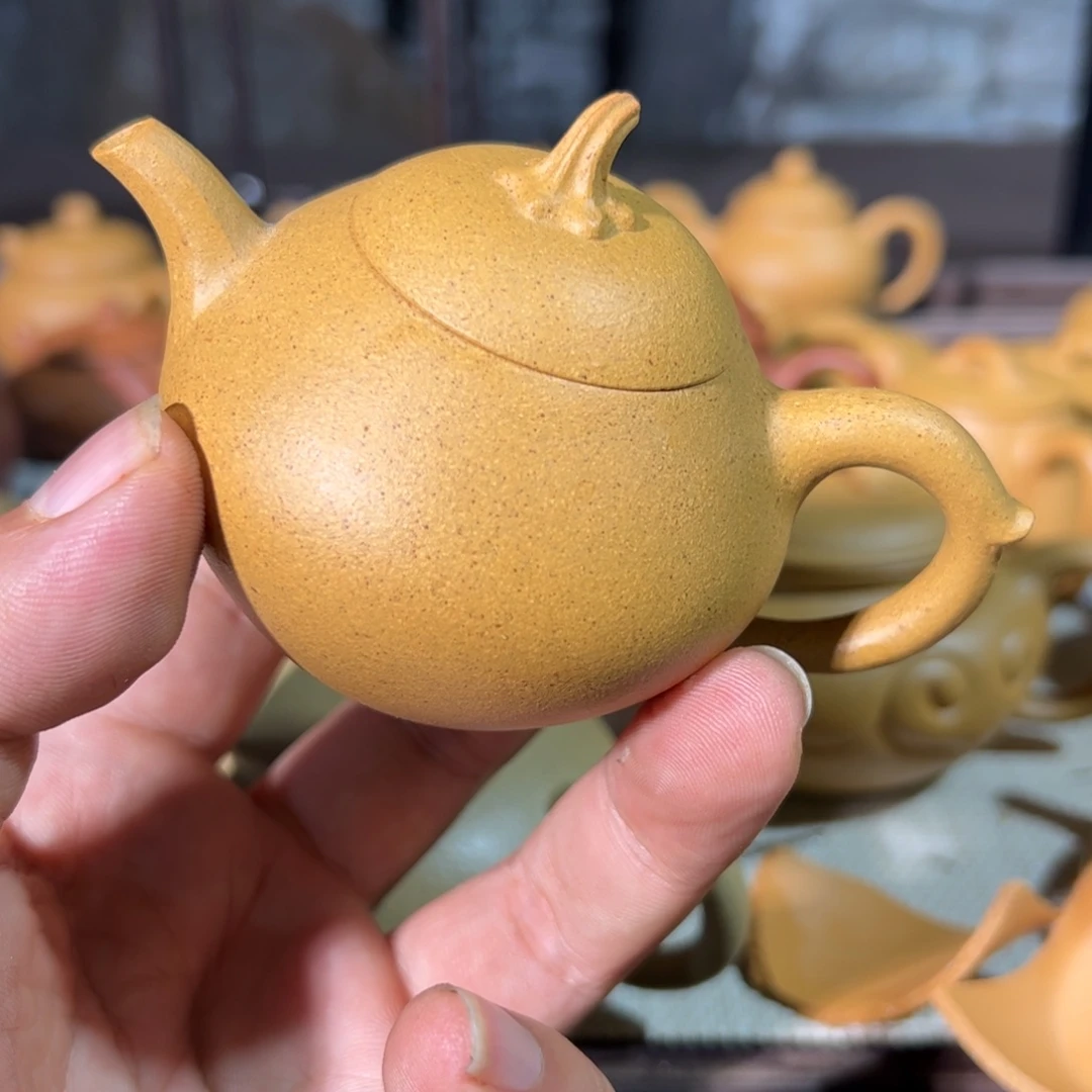 茶壶紫砂全手制作
