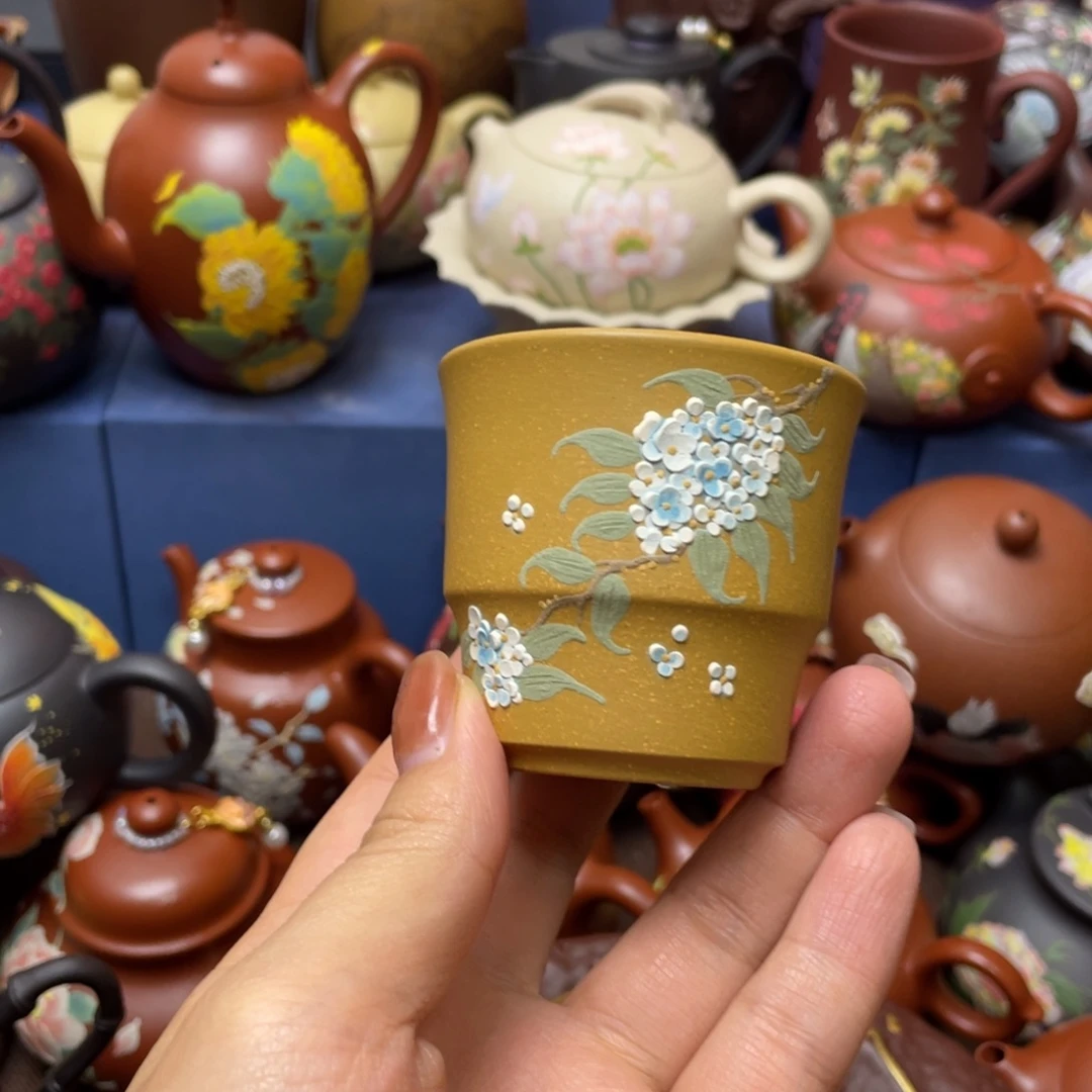 茶杯紫砂紫砂主人杯80cc