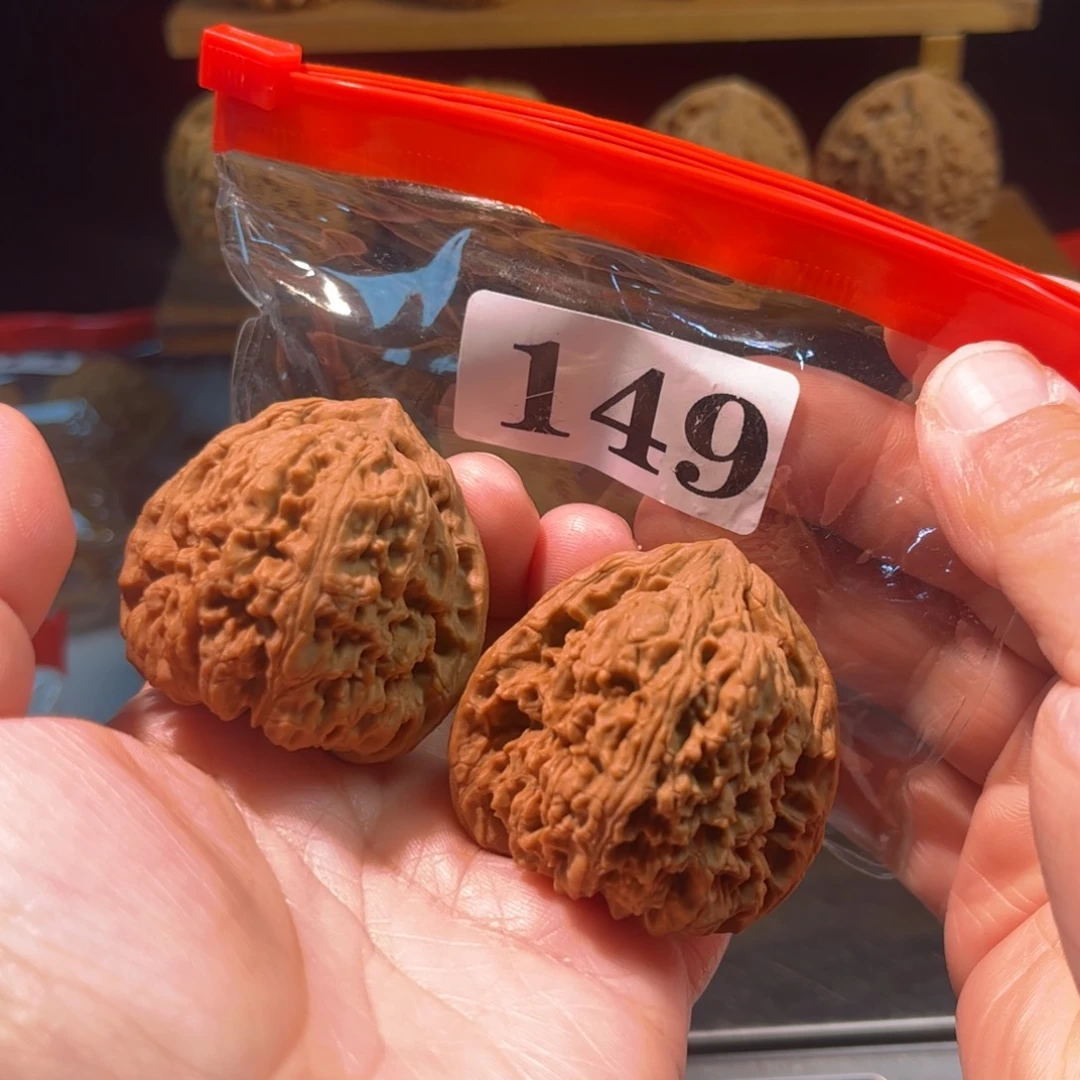 吊坠文玩核桃三角将42