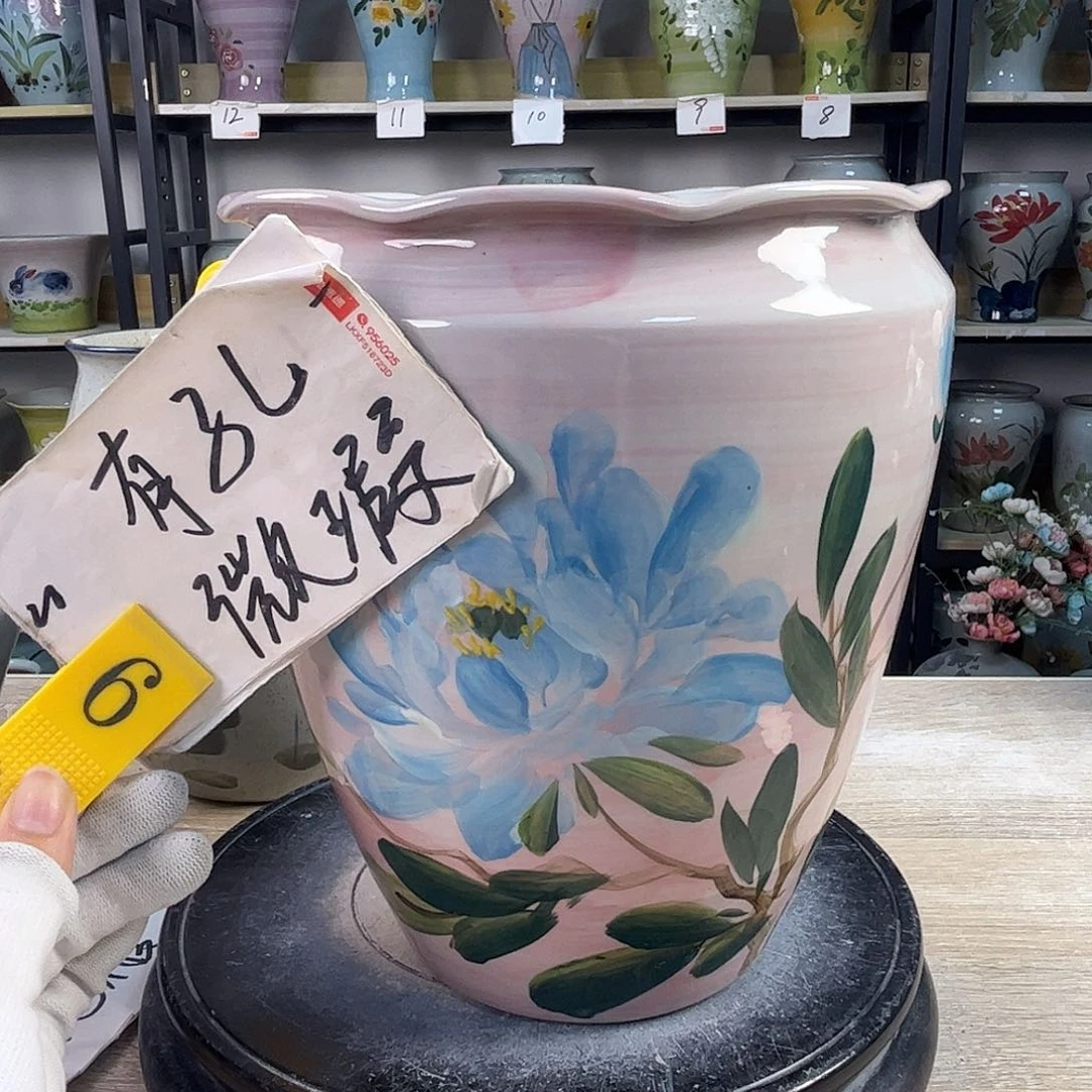 罐1tc景德镇陶瓷花盆