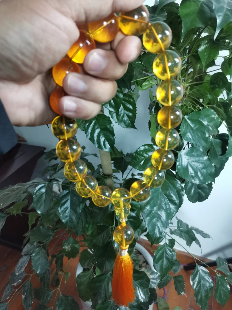 21mm+高净水高白蓝精品十八字（手持）手串  115克