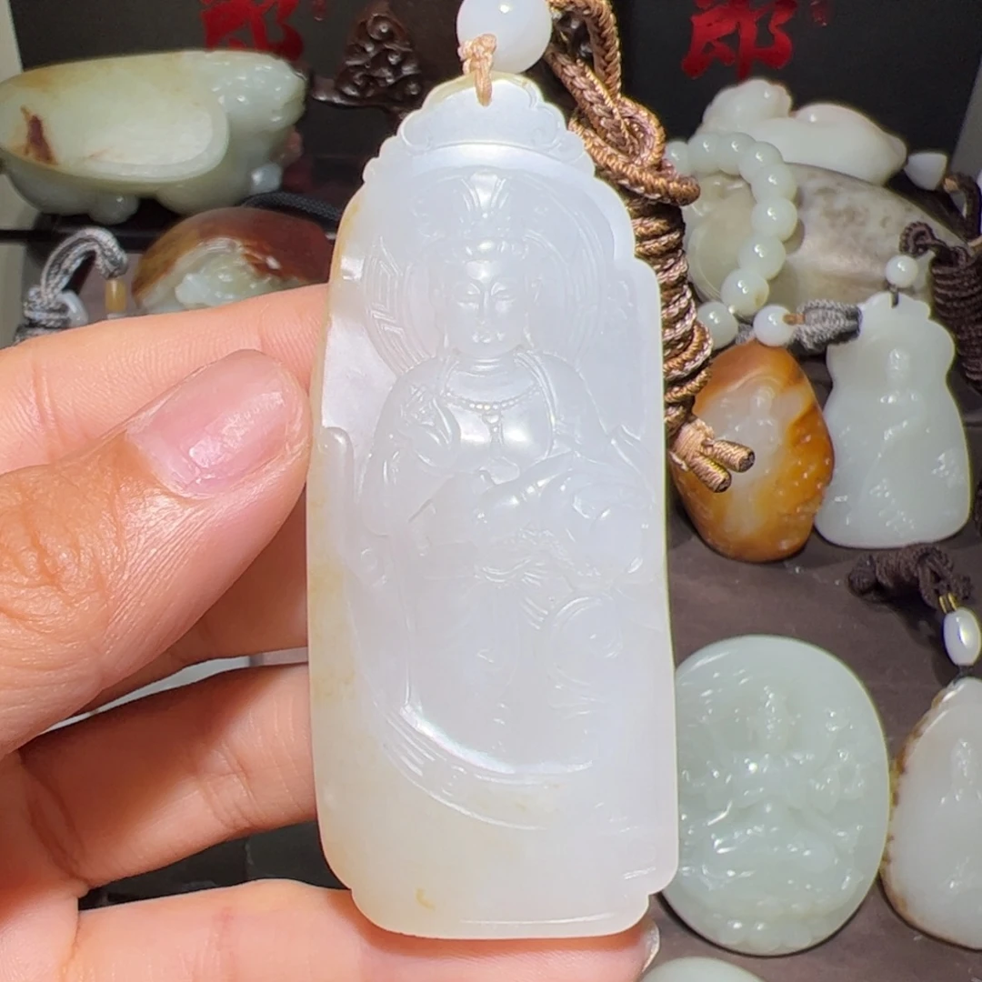 颈饰未镶嵌和田玉