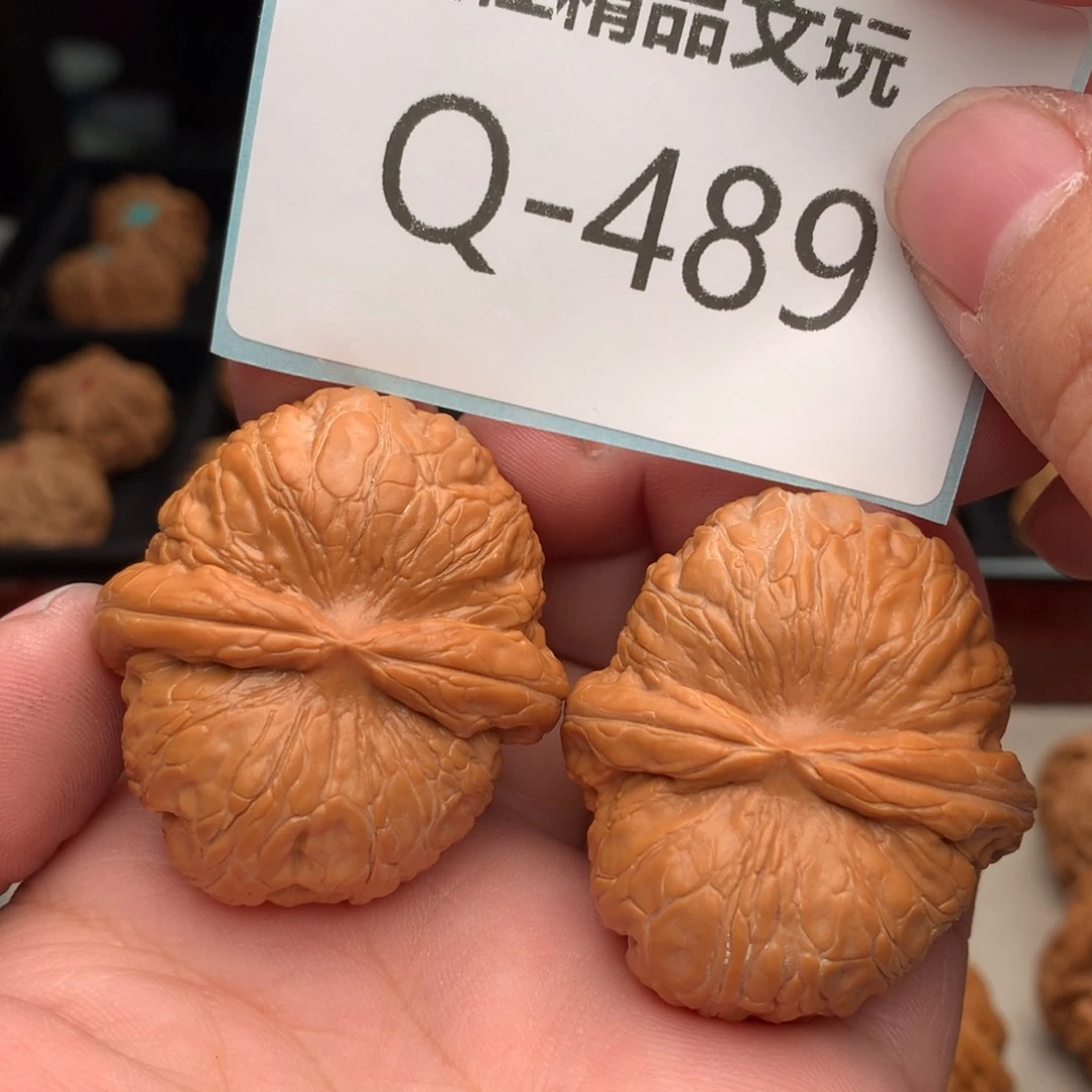 文玩核桃把件42元宝……….