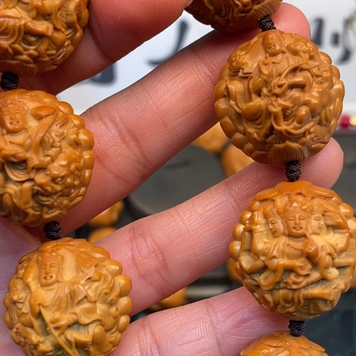 橄榄核手串/手链橄榄核雕万佛