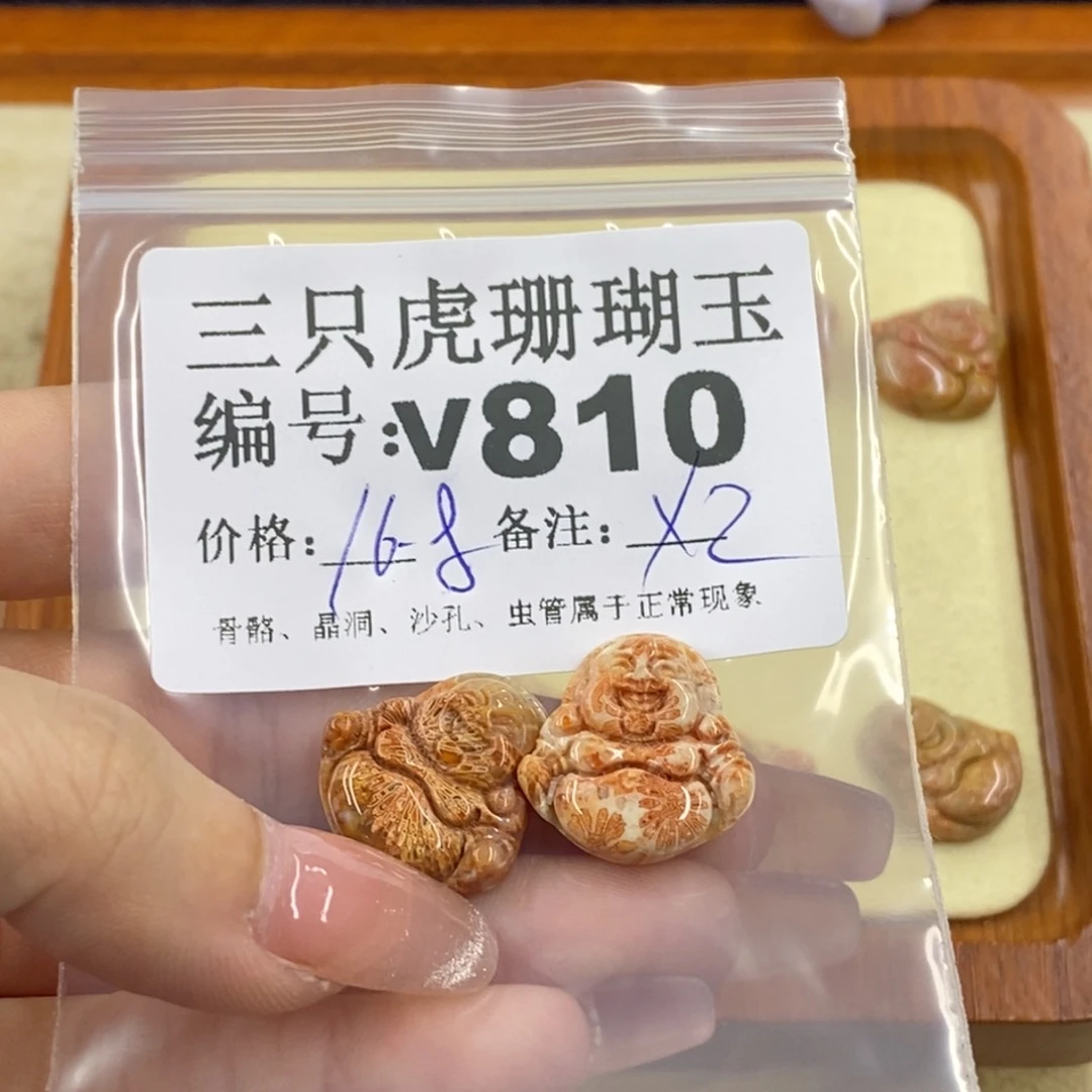 硅化珊瑚（珊瑚玉）未镶嵌1我****君