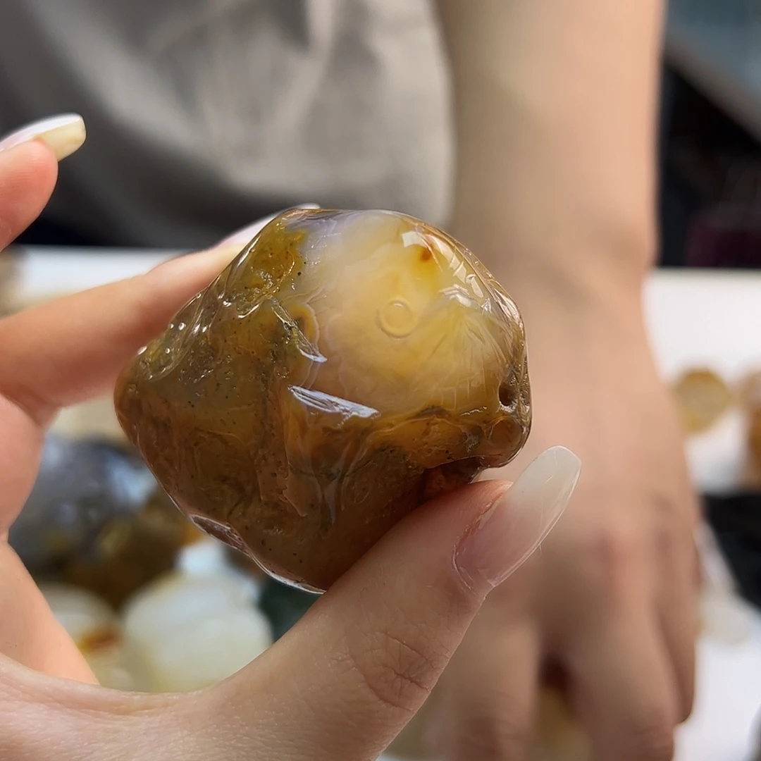 玛瑙/玉髓未镶嵌颈饰