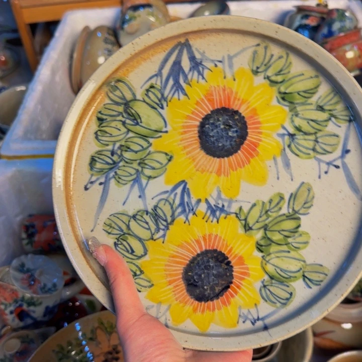 瓷片景德镇陶瓷手工手绘