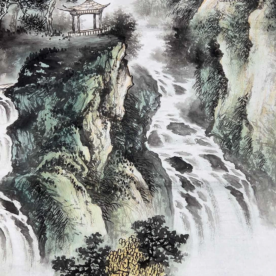 国画国画纯手绘作品欣赏