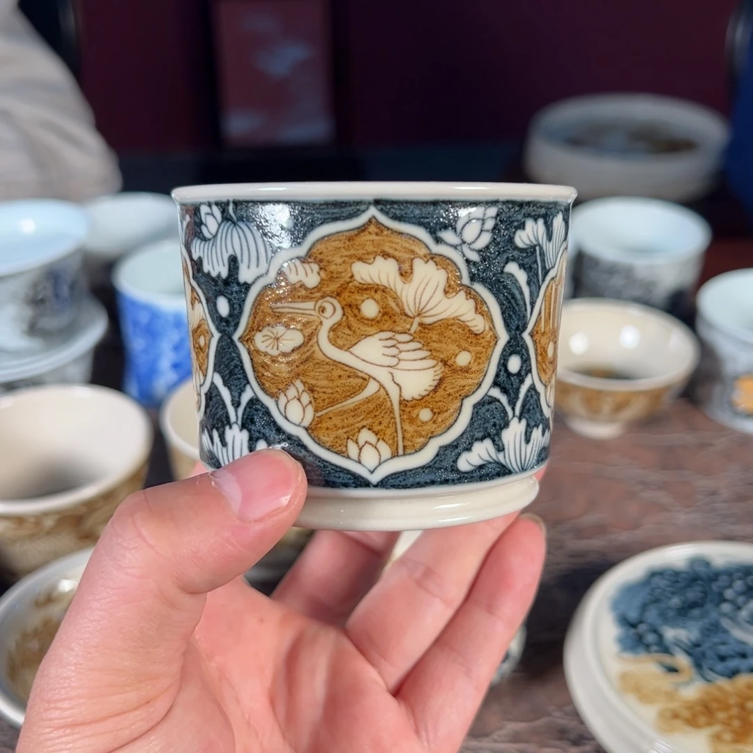 杯景德镇手绘陶瓷
